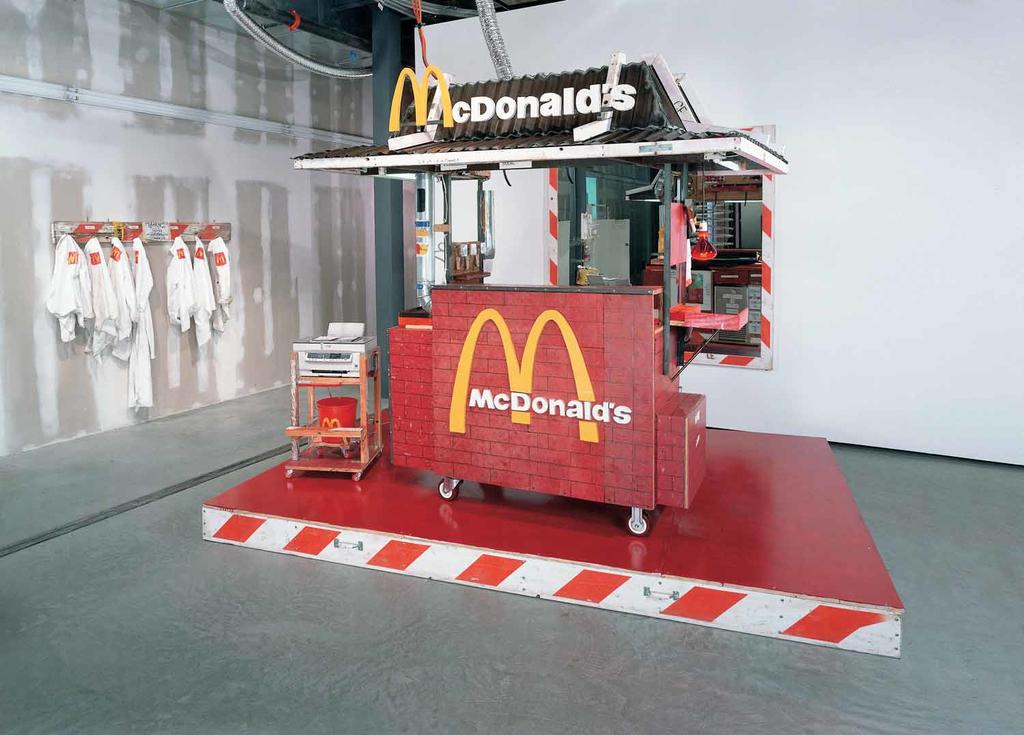 Nutsy's McDonald's 2001 mixed media Nutsy's McDonald's 2001 mixed media